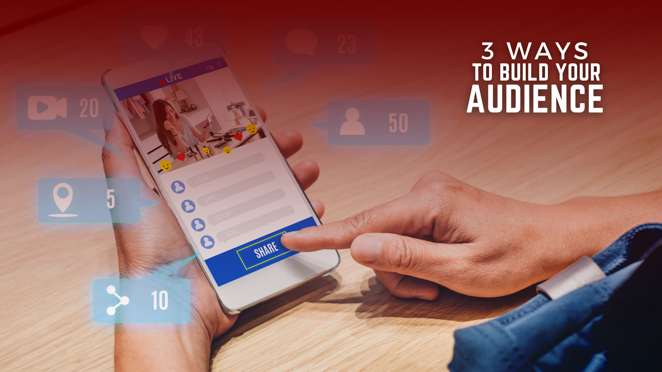 3 Ways to Build Your Audience